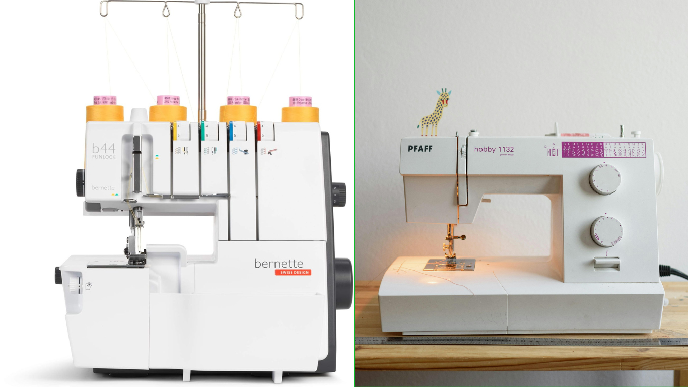 Serger vs sewing machine
