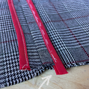 Bound seam